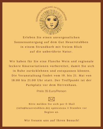 Event "Sonnenuntergang im Strandkorb"