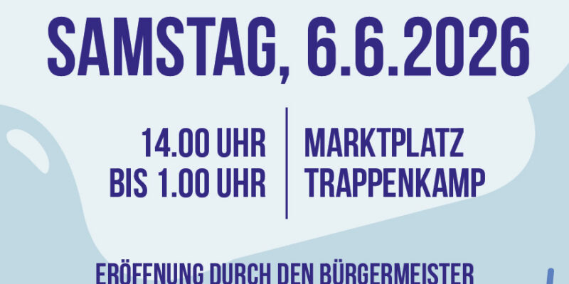 Plakat Trappenkamp Straßenfest