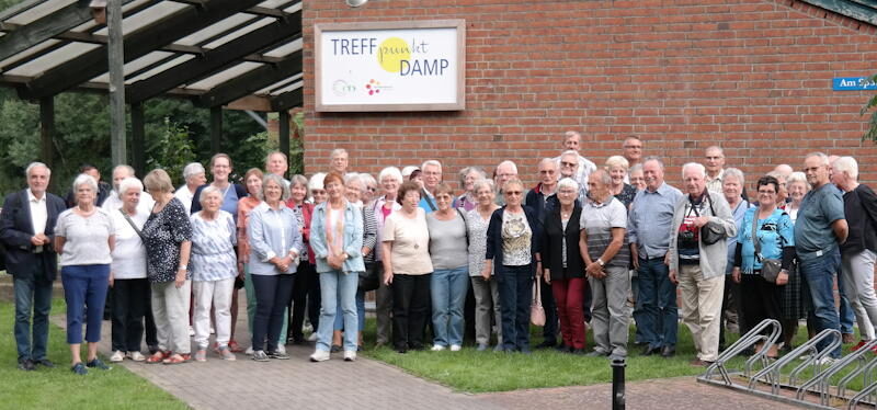 Lubminer zu Besuch in Damp im Herbst 2023